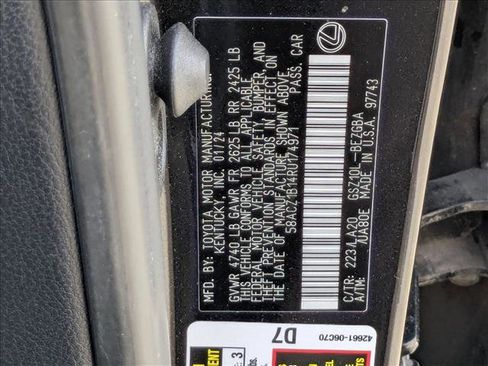 Used 2024 Lexus ES 350 w/ Accessory Package (Z1) image 25