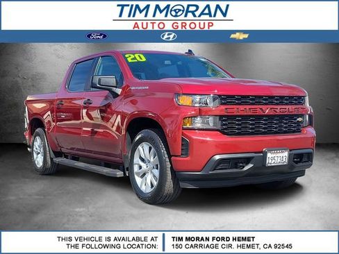Used 2020 Chevrolet Silverado 1500 Custom w/ Custom Value Package RWD image 1