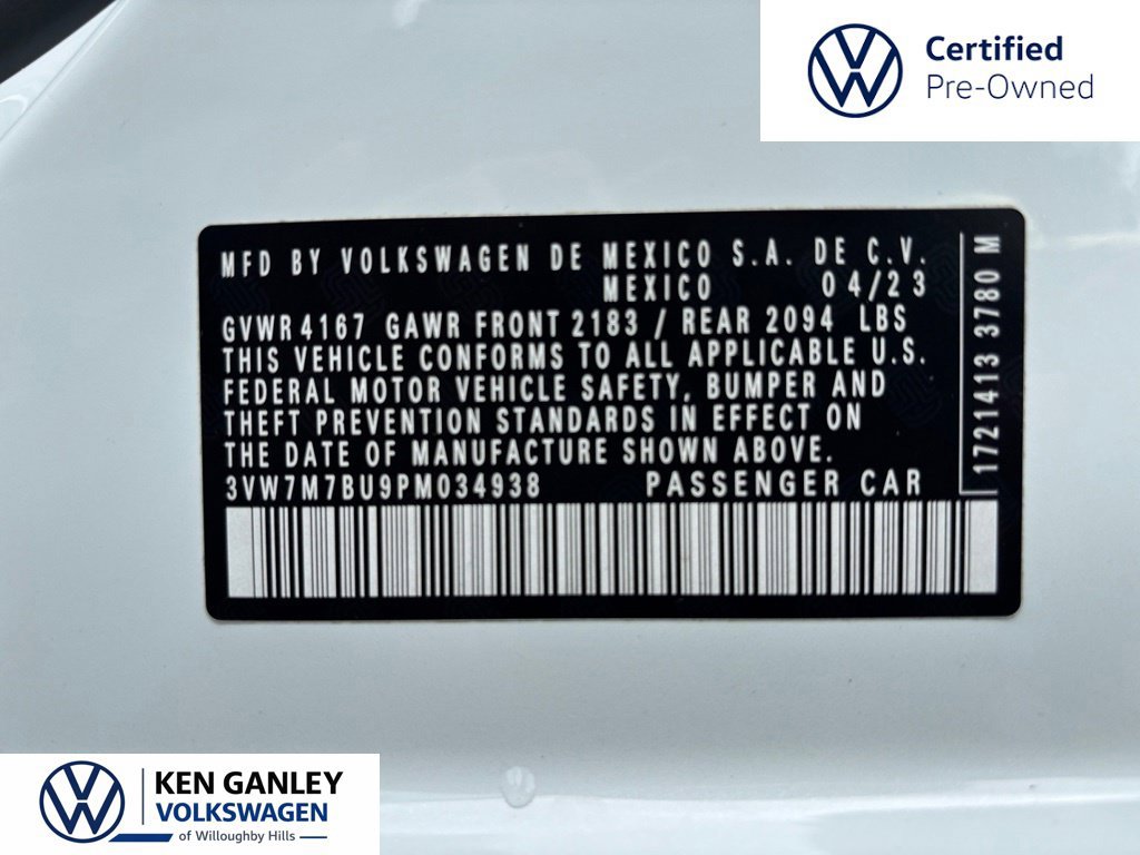 Used 2023 Volkswagen Jetta SE FWD image 11