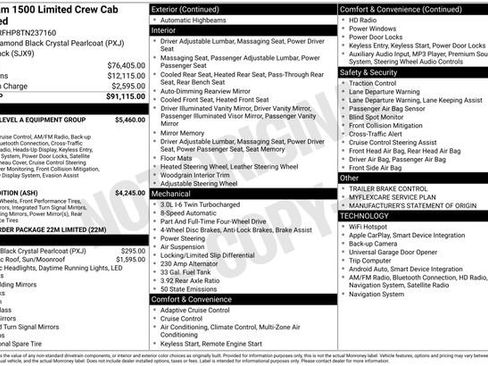 New 2026 RAM 1500 Limited AWD/4WD image 2