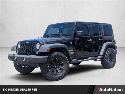 Used 2015 Jeep Wrangler Unlimited Sport w/ Quick Order Package 24S AWD/4WD image 1
