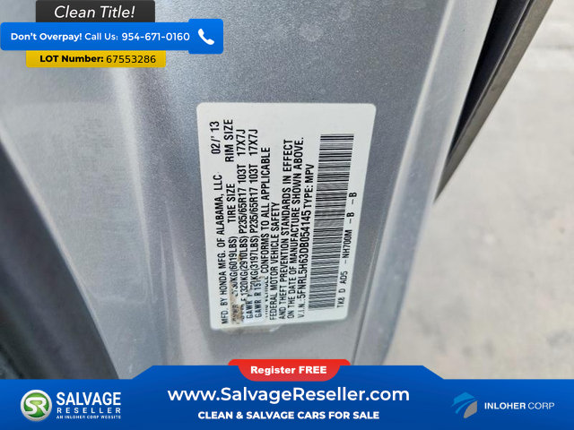 Used 2013 Honda Odyssey EX-L image 17