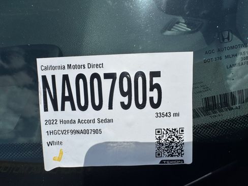Used 2022 Honda Accord Touring image 21