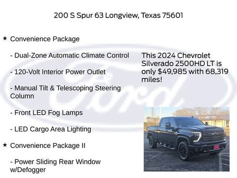 Used 2024 Chevrolet Silverado 2500 LT w/ Midnight Edition image 30