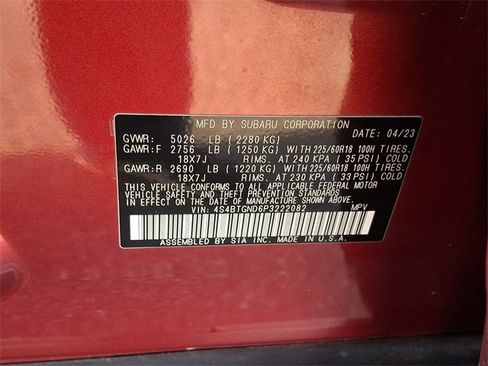 Used 2023 Subaru Outback Limited XT image 29