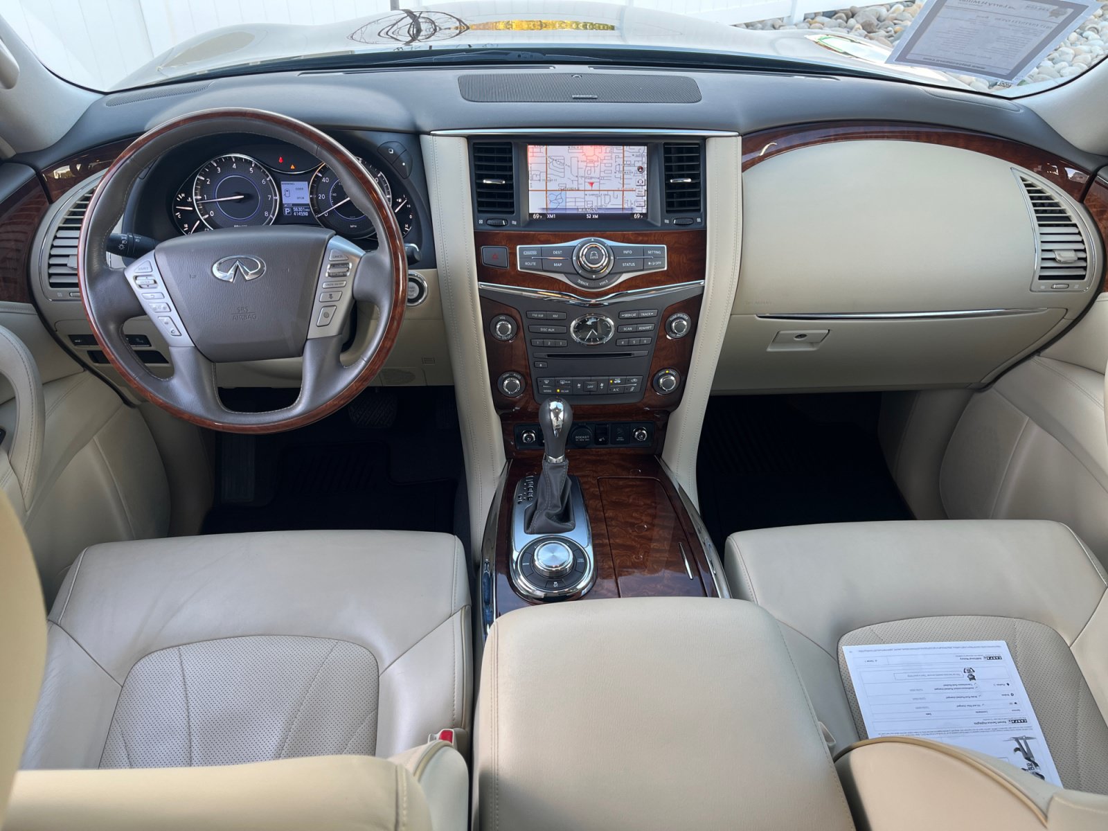 Used 2017 INFINITI QX80 4WD w/ Deluxe Technology Package image 20