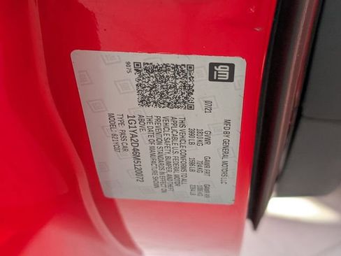 Certified 2021 Chevrolet Corvette Stingray Coupe w/ 1LT image 15