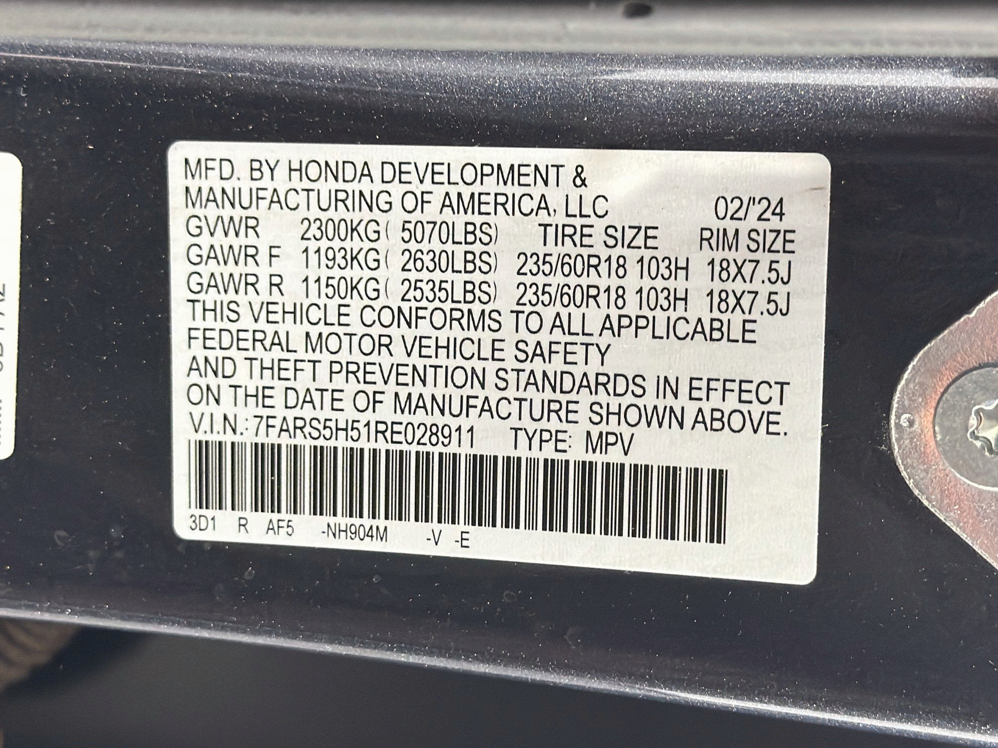 Used 2024 Honda CR-V Sport image 12