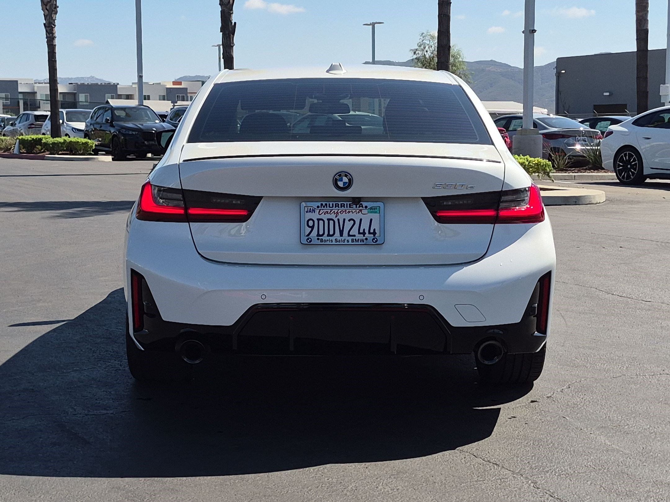 Used 2023 BMW 330e w/ M Sport Package RWD image 9