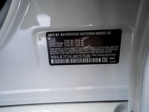 Used 2018 BMW 540i xDrive image 66