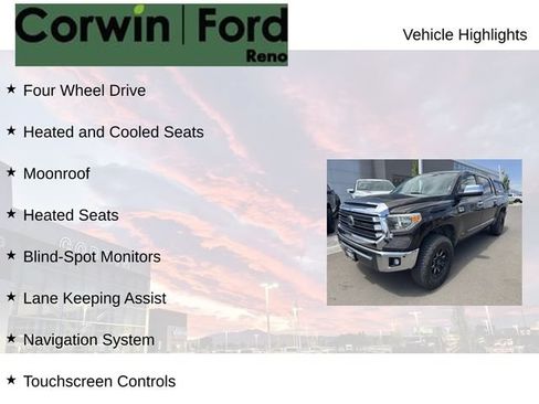 Used 2018 Toyota Tundra 1794 Edition AWD/4WD image 7