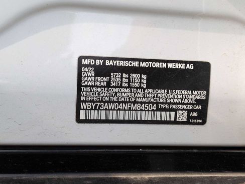 Certified 2022 BMW i4 eDrive40 w/ M Sport Package RWD image 38