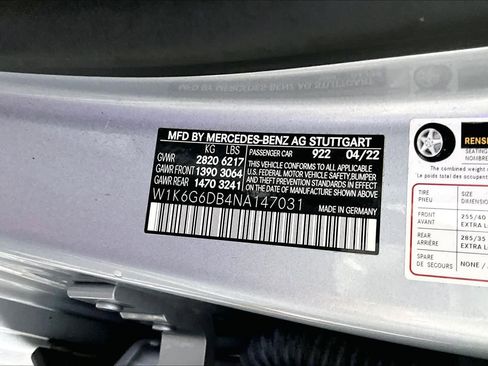 Certified 2022 Mercedes-Benz S 500 4MATIC image 36