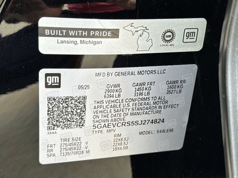 Certified 2025 Buick Enclave Avenir w/ Super Cruise Package AWD/4WD image 49