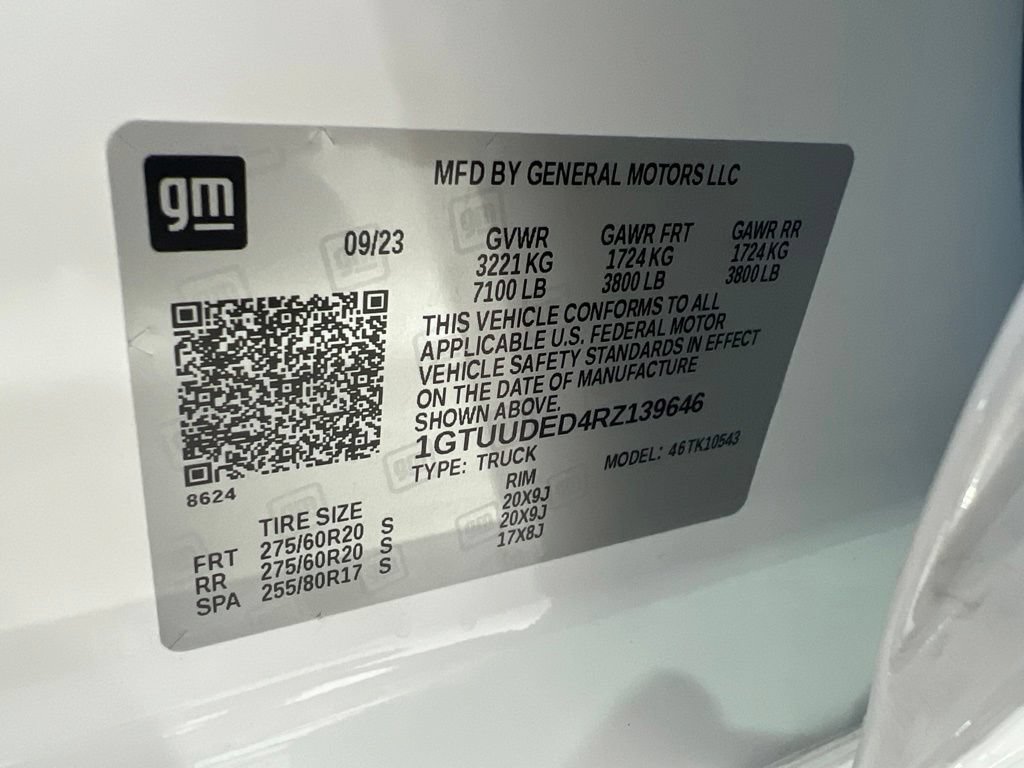 Used 2024 GMC Sierra 1500 SLT w/ SLT Premium Package AWD/4WD image 33