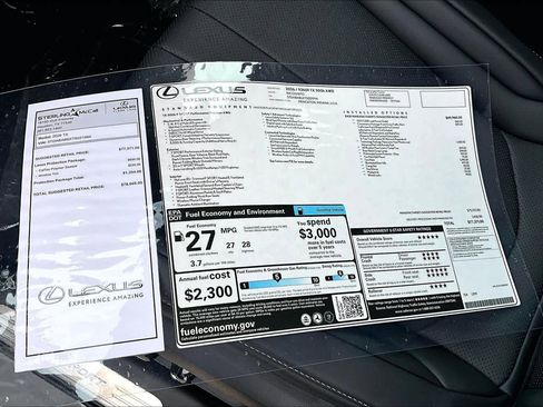 New 2026 Lexus TX 500h F SPORT Performance Premium image 21