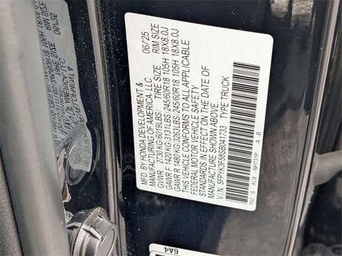 Used 2025 Honda Ridgeline RTL image 25