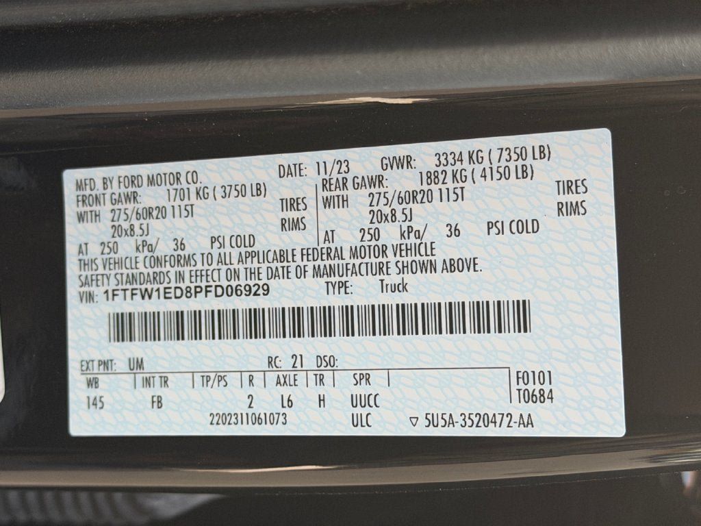 Used 2023 Ford F150 XLT w/ Equipment Group 302A High AWD/4WD image 37