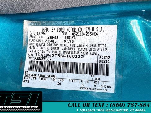 Used 1995 Ford Mustang GT RWD image 30