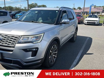 Used 2018 Ford Explorer Platinum