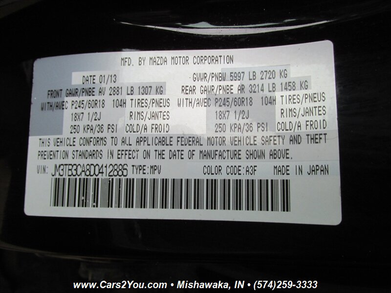 Used 2013 MAZDA CX-9 Touring AWD/4WD image 30