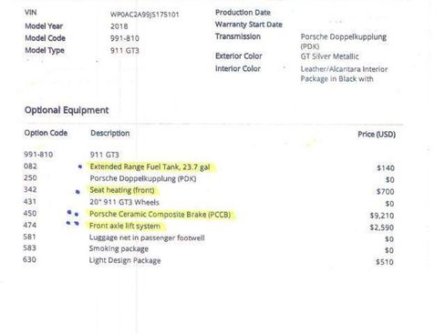 Used 2018 Porsche 911 GT3 image 20