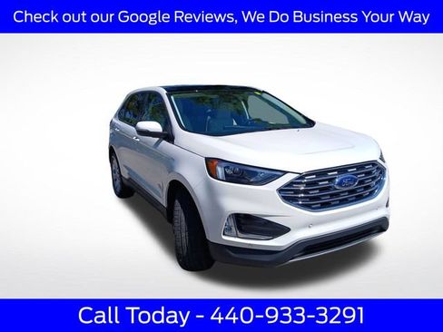 Used 2023 Ford Edge Titanium w/ Class II Trailer Tow Package AWD/4WD image 14