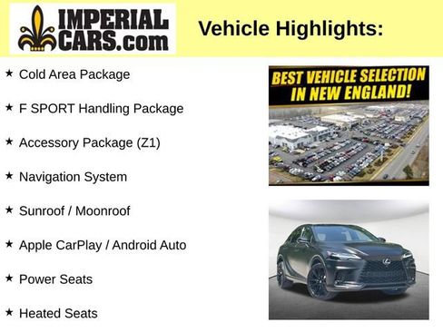Used 2023 Lexus RX 350 F Sport w/ Accessory Package (Z1) AWD/4WD image 8