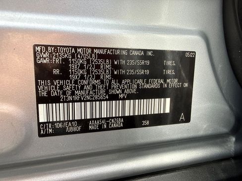 Used 2022 Toyota RAV4 Limited w/ Limited Grade Weather Package image 32