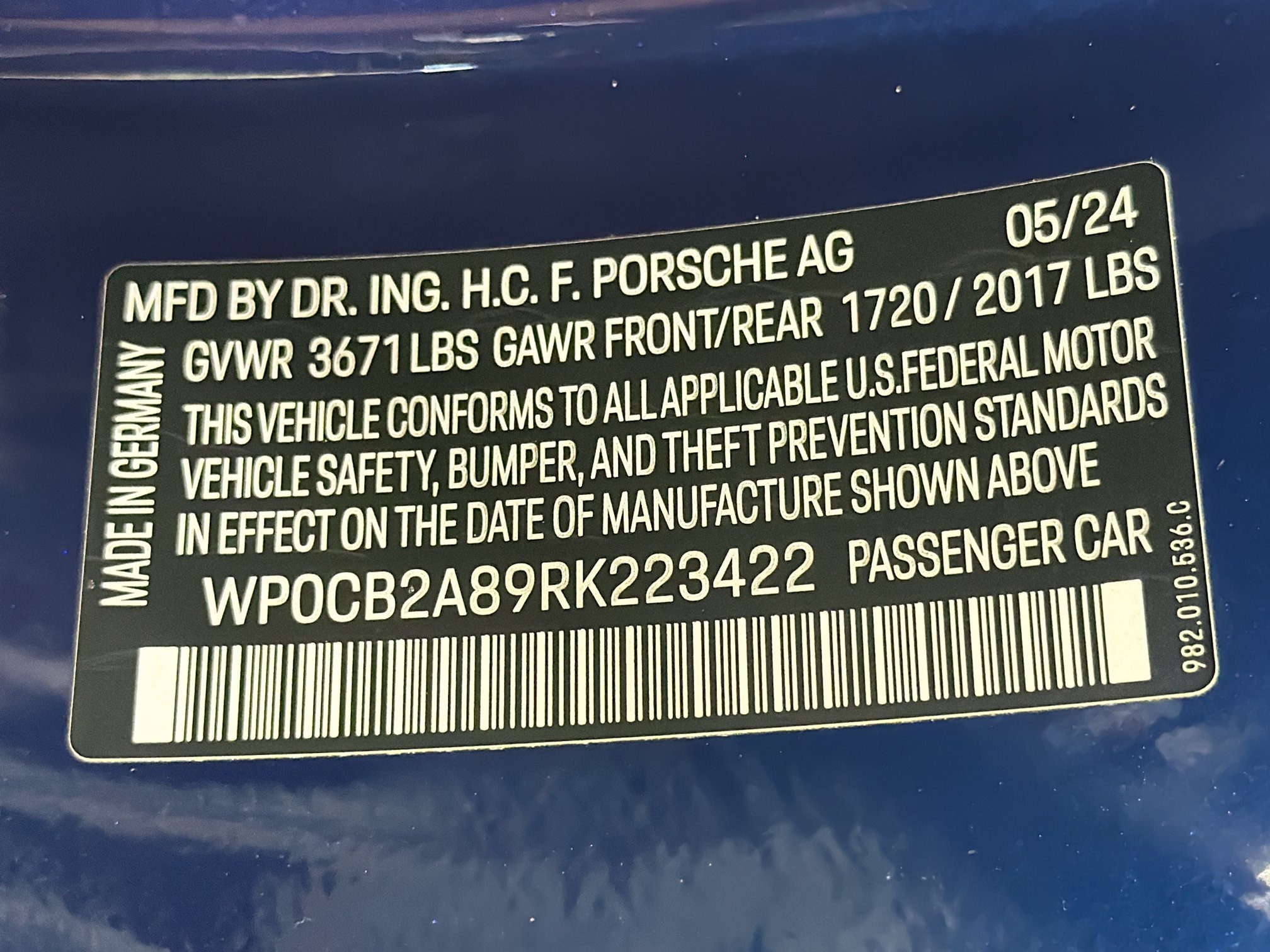 Certified 2024 Porsche 718 Boxster S RWD image 40