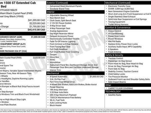 Used 2016 RAM 1500 ST w/ SXT Appearance Group AWD/4WD image 11