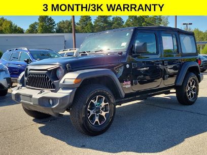 Certified 2018 Jeep Wrangler Unlimited Sport