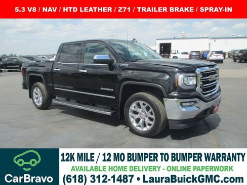 Used 2018 GMC Sierra 1500 SLT w/ SLT Premium Package AWD/4WD image 1