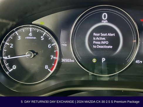 Used 2024 MAZDA CX-30 AWD 2.5 S w/ Premium Package image 16