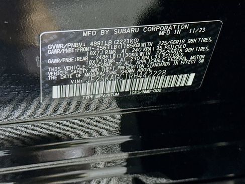 Certified 2024 Subaru Forester Sport image 36