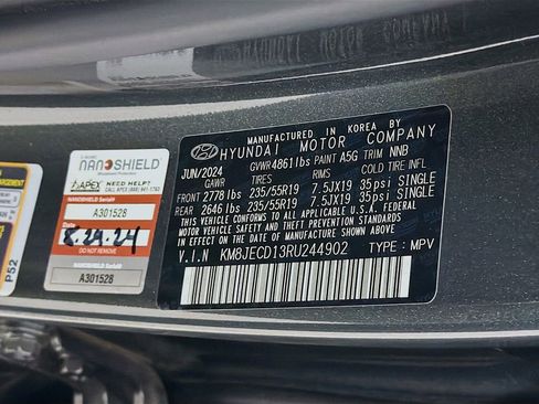 Used 2024 Hyundai Tucson Limited AWD/4WD image 34