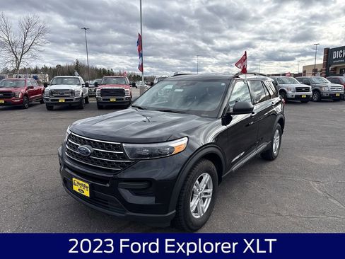 Used 2023 Ford Explorer XLT AWD/4WD image 3
