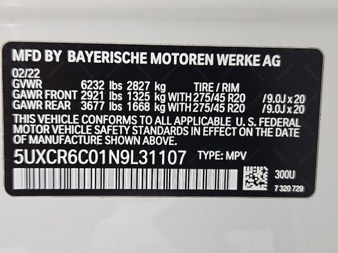Used 2022 BMW X5 xDrive40i w/ M Sport Package image 25
