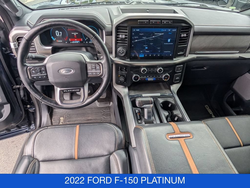 Used 2022 Ford F150 Platinum w/ Trailer Tow Package AWD/4WD image 18