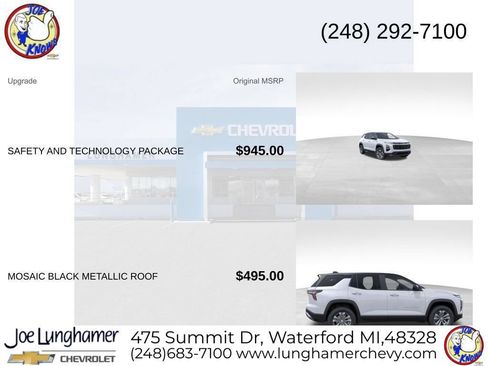 New 2026 Chevrolet Equinox LT w/ Safety and Technology Package FWD image 9