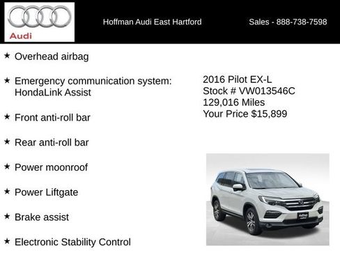 Used 2016 Honda Pilot EX-L image 24
