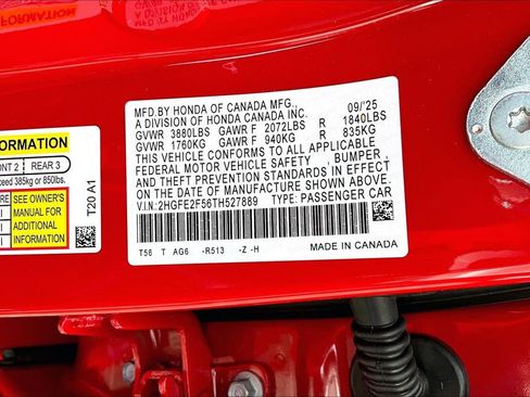 Used 2026 Honda Civic Sport image 35