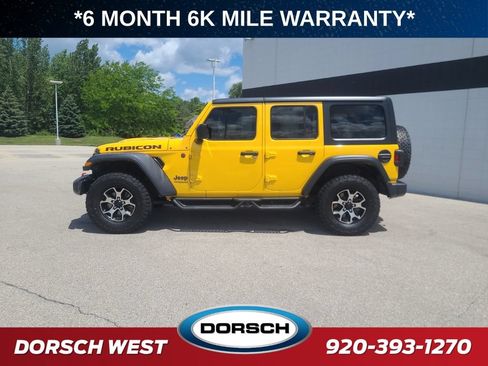 Used 2021 Jeep Wrangler Unlimited Rubicon AWD/4WD image 3