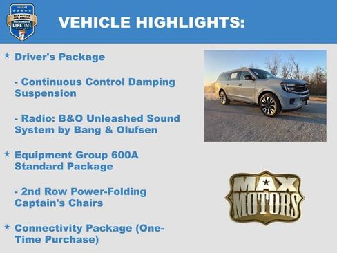 New 2025 Ford Expedition Max Platinum w/ Driver's Package image 6