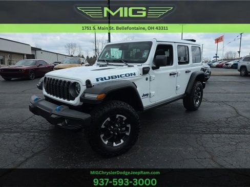 Used 2025 Jeep Wrangler Unlimited Rubicon 4xe w/ Safety Group AWD/4WD image 1