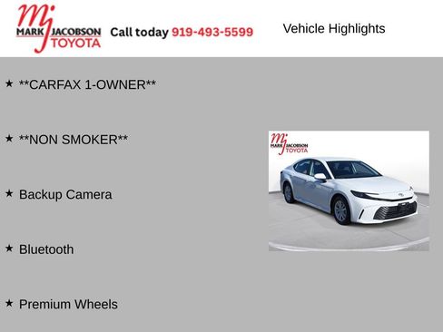 Used 2025 Toyota Camry LE image 6