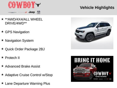 Used 2021 Jeep Grand Cherokee Trailhawk AWD/4WD image 5