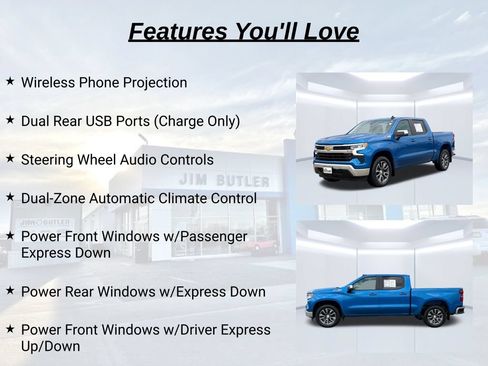Used 2023 Chevrolet Silverado 1500 LT w/ Z71 Off-Road Package AWD/4WD image 32
