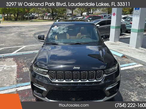Used 2022 Jeep Grand Cherokee Summit w/ Luxury Tech Group V image 4