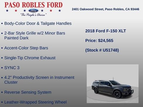 Used 2018 Ford F150 XLT w/ Equipment Group 302A Luxury RWD image 10